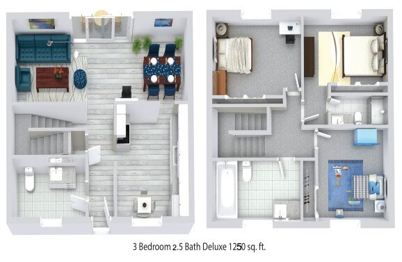 Uptown 11 | 2 & 3 Bedroom Townhouses | Southfield MI - 01uptown12