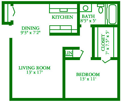 Village Oaks: Farmington Hills MI Apartments for Rent | Kaftan - village-oaks-floorplans-aspen