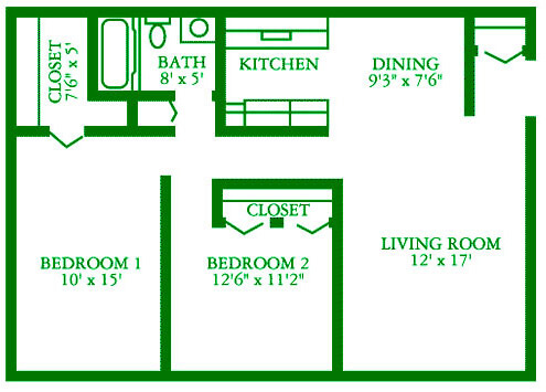 Village Oaks: Farmington Hills MI Apartments for Rent | Kaftan - village-oaks-floorplans-birch